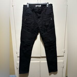 Buckle, PREME, men’s black jeans. Straight leg, never worn, but washed.